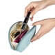 thumbnail image 2 of Bolso cosmético de la belleza de la media luna para la bolsa práctica del maquillaje del viaje del monedero para las muchachas de las mujeres Namotu CRMR-ST30-4, 2 of 7