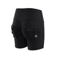 thumbnail image 7 of YYDGH Aesthetic Workout Shorts for Womens Butt Lifting Scrunch Yoga Shorts with Pockets Black M, 7 of 7