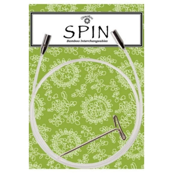 ChiaoGoo SPIN - [L] Large Interchangeable Nylon Cables - For US-9 (5.5 mm) to US-15 (1 mm) Tips