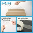 thumbnail image 4 of Art3d 24 Rolls Packing Tape，Carton Sealing Tape Heavy Duty, 1.88" x 55 yds, 2 mil Thick, 4 of 7