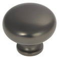 thumbnail image 2 of Hickory Hardware Cottage Collection Knob, 1-1/4" Dia. - Satin Dover, 2 of 2
