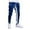 Blue, variant on Men's Casual Pants for Autumn Winter Outdoor Jogging Fitness with Zip Pocket and Functional Fit Versatile Everyday Wear Red M