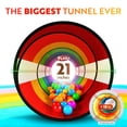 thumbnail image 2 of Juega Tunnel Playz Kids para niños pequeños de 1 a 3 años en adelante Rainbow, 2 of 9