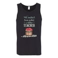 thumbnail image 2 of Wild Bobby, We Couldn't Have Picked a Better Teacher Apple Basket Pop Culture Mens Graphic Tank Top, Black, Small, 2 of 3