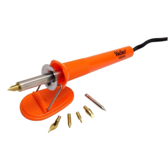 Weller 11.8 in. Corded Wood Burning Iron Kit 25 watts Orange 1 pk