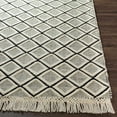 thumbnail image 2 of Hauteloom Maria Wool Living Room, Bedroom Area Rug - Bohemian, Transitional - Black, Cream - 2' x 3', 2 of 7