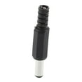 thumbnail image 3 of 40 Pcs Black 2.5mm X 5.5mm Dc Power Male Plug Jack Adapter, 3 of 5