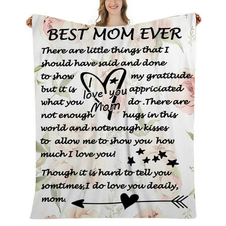 

Gifts for Mom Soft Mom Blanket Valentines Day Gifts for Mom Birthday Gifts for Mom Gifts for Mom from Daughter Valentines Gifts for Mom Mom Birthday Gifts 52x59