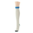 thumbnail image 3 of MeMoi Two Tone Chunky Knit Knee High Socks - Womens - Female, One Size, Black, 3 of 3