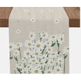 thumbnail image 7 of Linen Table Runner Water Floral Print Decorative Strip for Dining Table and Home Decor, 7 of 7