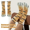 thumbnail image 5 of Adult Fun Animal Digital Printing Socks - Realistic Design, Quirky/Cute, Style J, 5 of 5