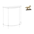 thumbnail image 1 of Mesita de noche de acrílico,Mesa auxiliar de acrílico transparente Mesa auxiliar transparente en capas,Figura de caballo,Escultura de figura de caballo en miniatura coleccionable,Estatua de, 1 of 8