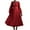 Burgundy, variant on Formal Dress for Women Wedding Guest Evening Party Formal Dress V-neck High Waist Elastic Solid Color Wedding Dress Long Skirt Waist Dress,Burgundy