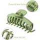 thumbnail image 3 of Pinzas para el cabello, pinzas para el cabello, pinzas para el cabello para niña, pinzas para el cabello, pinzas para el cabello para mujeres, diadema de ayuda para la peluquería, pinzas para el cabello (caqui verde rosa negro) Sailing Electrónica, 3 of 6
