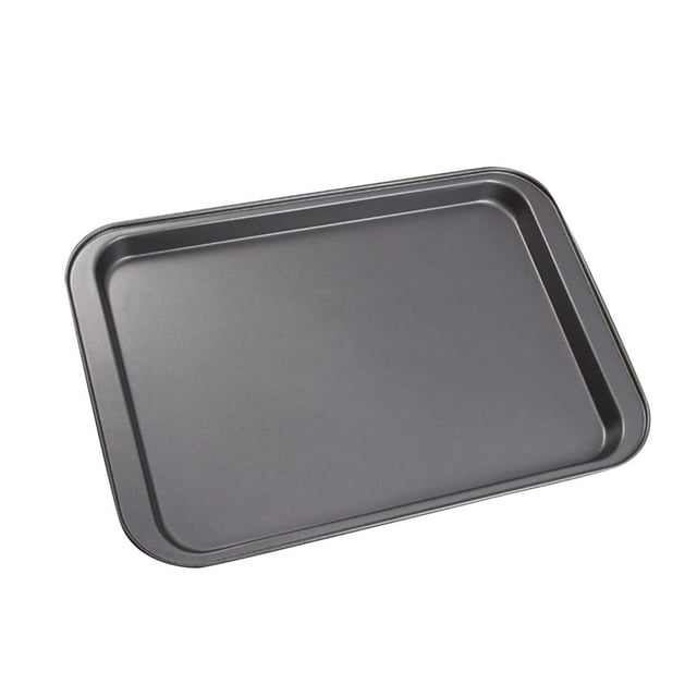 Nonstick Cookie Sheet Pans Quality Kitchen Cooking NonStick Baking Trays With Coating Inside And Outside Stone Cookie Sheets for Baking Oven Rack for Baking Sheet Toaster Oven Tray Replacement Fudge