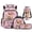 Bow Capybara, variant on KUIFORTI Strawberry Axolotl Elementary School Bag Set with Lunch Bag, 4Pcs Kids Backpack for Girls, Cute Bookbag with Pencil Pouch & Water Bottle Sleeve for Back to School Gifts