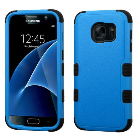 For Samsung Galaxy S 7 Hybrid TUFF Rubber Hard Protective Cover