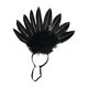 thumbnail image 4 of Tocado de plumas, tocado para disfraz, diadema tocado, diademas para el pelo para Cosplay, tocado para actuación de baile de Halloween, Festival negro, 4 of 8