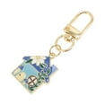 thumbnail image 5 of Unique Bargains 1 Pc Handbag Charms Keychains Flower House Bag Accessories Blue, 5 of 5