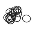 thumbnail image 2 of Universal O-Ring Rubber Seal Washers Grommets Black 20mm x 1.5mm 15pcs, 2 of 4