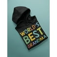 thumbnail image 3 of World's Best Grandma Hoodie Women -SPIdeals Designs, Female Large, 3 of 4