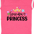 thumbnail image 4 of Inktastic Grandpa's Princess Crown and Flowers Girls Baby Bodysuit, 4 of 5