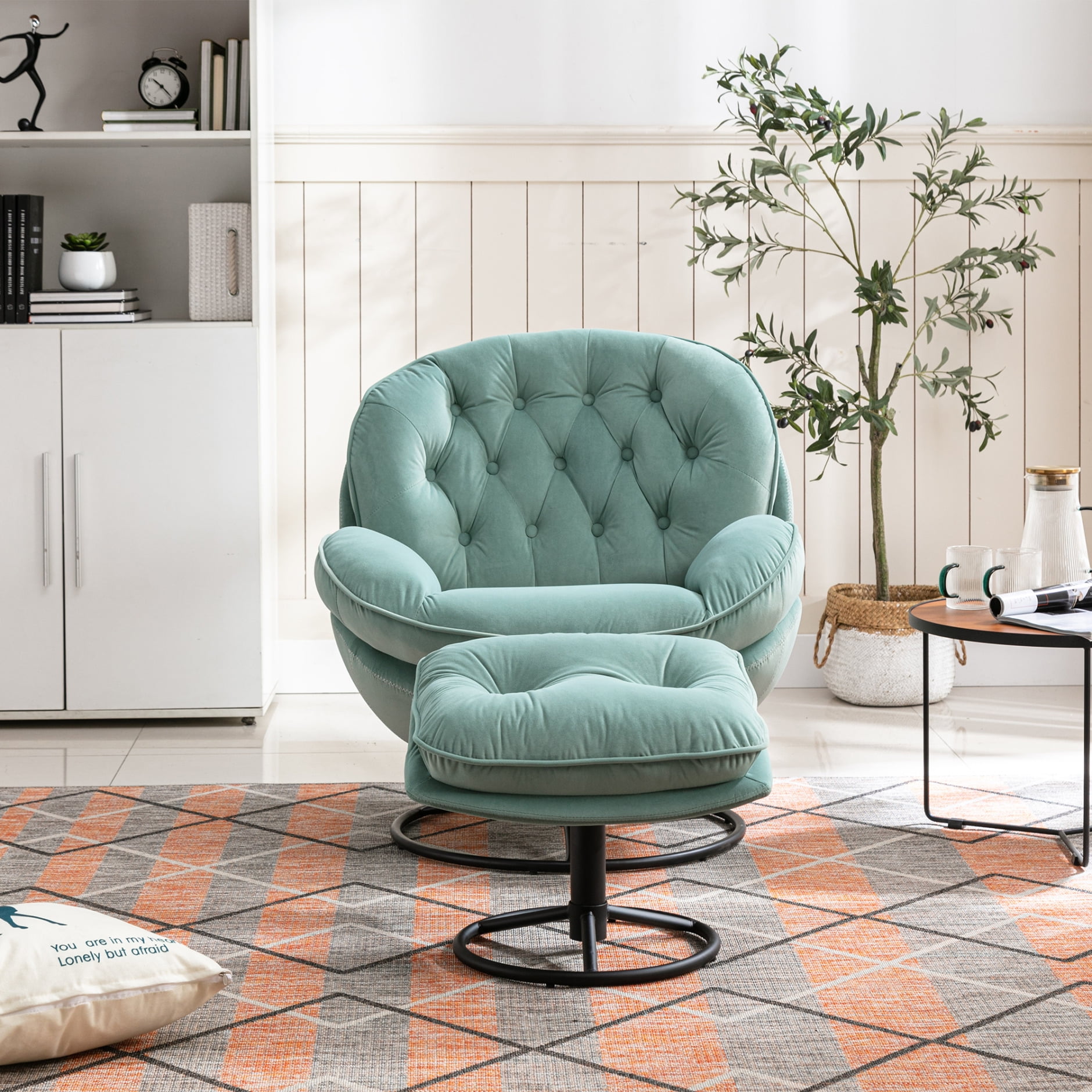 Teal oversized chair sales