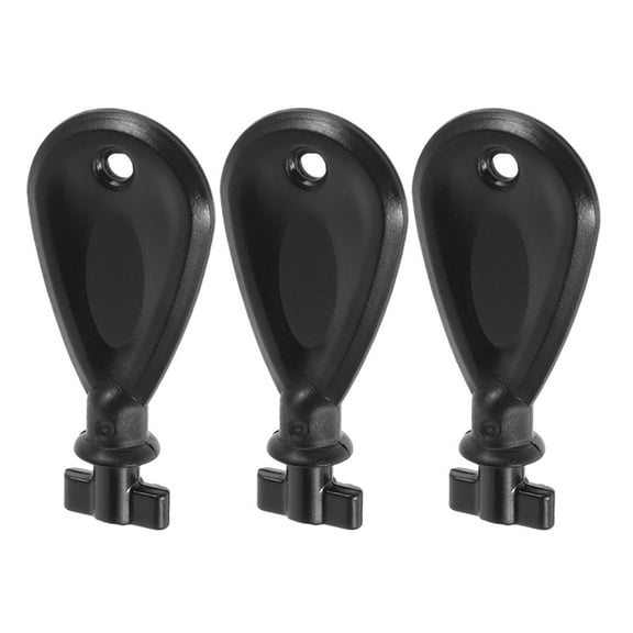 Hytrove 3Pcs Toilet Paper Key for Commercial Dispensers 2.1x0.9x0.4in