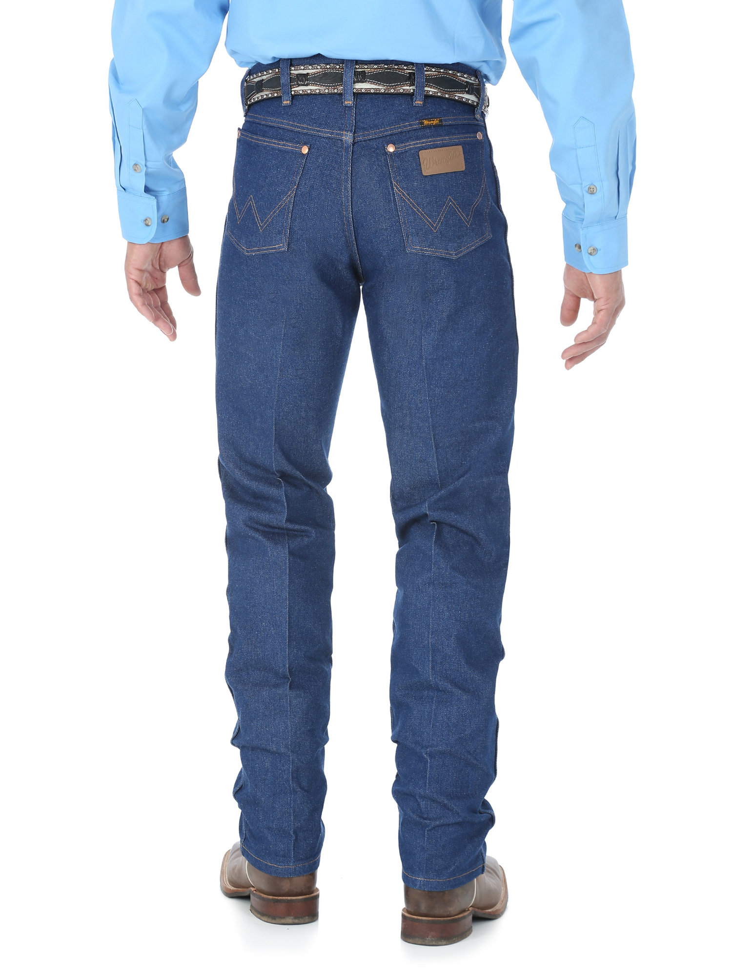 Wrangler Men's Cowboy Cut Original Fit Jeans, Medium Wash photo 3
