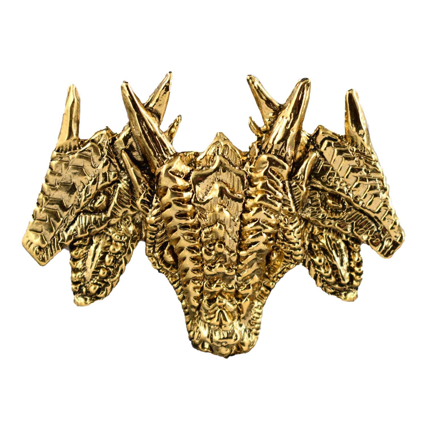 Three Headed Dragon Pin, Copper Plated, Fantasy, Medieval Brooch, Hat,  Lapel, Backpack, Creative Pewter Designs, Handmade in USA GC046 -  Walmart.com