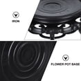 thumbnail image 5 of Melantax Case Pack Simulation Wood Flower Pot Rack Carved Crafts Display Rack Suitable for Home Office, 5 of 6