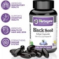 thumbnail image 2 of Herboganic Black Seed Wellness Pack Featuring Black Seed Oil Capsules (60 softgels), Black Seed Living Bitters 16 oz and Black Seed herbal Tea (20 Tea Bags) | Natural and Pure Ingredients, 2 of 6