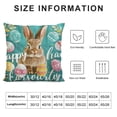 thumbnail image 5 of Qinduosi Throw Pillow Covers Set of in Easter Eggs Decorative Pillow Cases Cushion Cover for Living Room Bedroom Sofa, 5 of 5