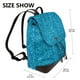 thumbnail image 2 of Fotbe Blue Glitter Mochila Bolso con Estampado para Mujer, Mochila Antirrobo de Nylon Impermeable, Bolsa Ligera de Hombro, 2 of 4