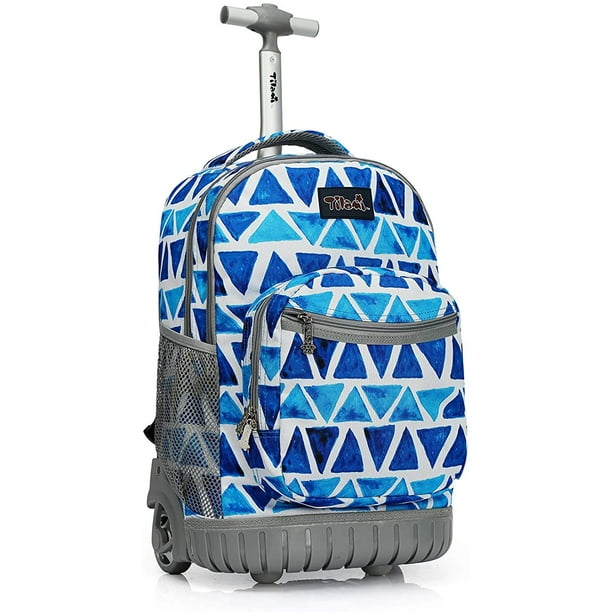 Tilami Rolling Backpack 19 inch Wheeled LAPTOP Boys Girls Travel School