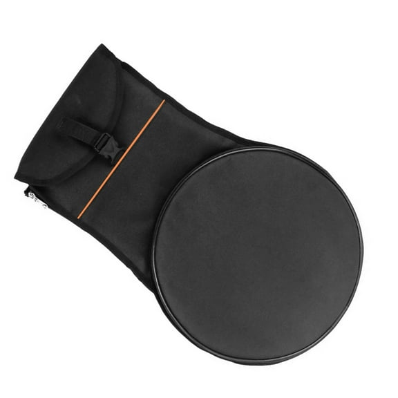 FRCOLOR  Drum Pad Stick Baby Drums with Drumstick Dumb Storage Backpack