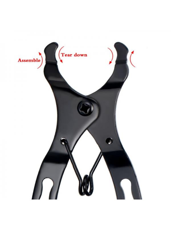 Bicycle Master Link Plier Open Close Chain Magic Buckle Repair Removal Tool 