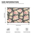 thumbnail image 2 of Sigee Rose Flowers for Multipurpose Zipper Pouch Paper Reusable Cosmetic bag for Purse Water Resistant Gift, 2 of 8