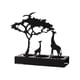 thumbnail image 2 of Portavelas de Metal Perfecl Jirafa Decorativo, 2 of 8