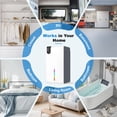 thumbnail image 3 of GOOVI Dehumidifiers for Home, Ultra Quiet Small Dehumidifier for Basement Bedroom Bathroom 85oz Water Tank with Drain Hose, 3 of 8