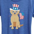 thumbnail image 3 of Instant Message - Americiana Labrador - Women's Short Sleeve Graphic T-Shirt, 3 of 6