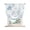 Blue, variant on Turquoise Coastal Tie Up Curtains for Kitchen Windows,Adjustable Rod Pocket Valance 45 Inch Short, Sea Turtle Nautical Coral Summer Beach Window Treatment Balloon Roman Blind Shade, 42" x 45"