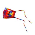 thumbnail image 4 of DEBGFS Rainbow Parafoil Kite Polyester Ripstop Flying Kite Kid Adult Outdoor Flying Toy  Stripe,#2, 4 of 9