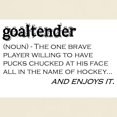 thumbnail image 3 of CafePress - Goaltender Light T Shirt - Light T-Shirt - CP, 3 of 4