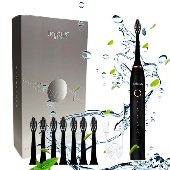 Toothbrush For Adults - Rechargeable Toothbrushes With 8 Brush Heads,Teeth Whitening , Power Toothbrush , use for 30 days
