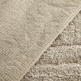 thumbnail image 6 of Chic Home Gianluca Beige 24 X 40 Inch Bath Rug, 6 of 7