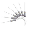 thumbnail image 4 of Uxcell 50Pcs 1W 1 Watt Metal Oxide Film Resistor Axile 1.8 Ohm ±5% Tolerance, 4 of 5