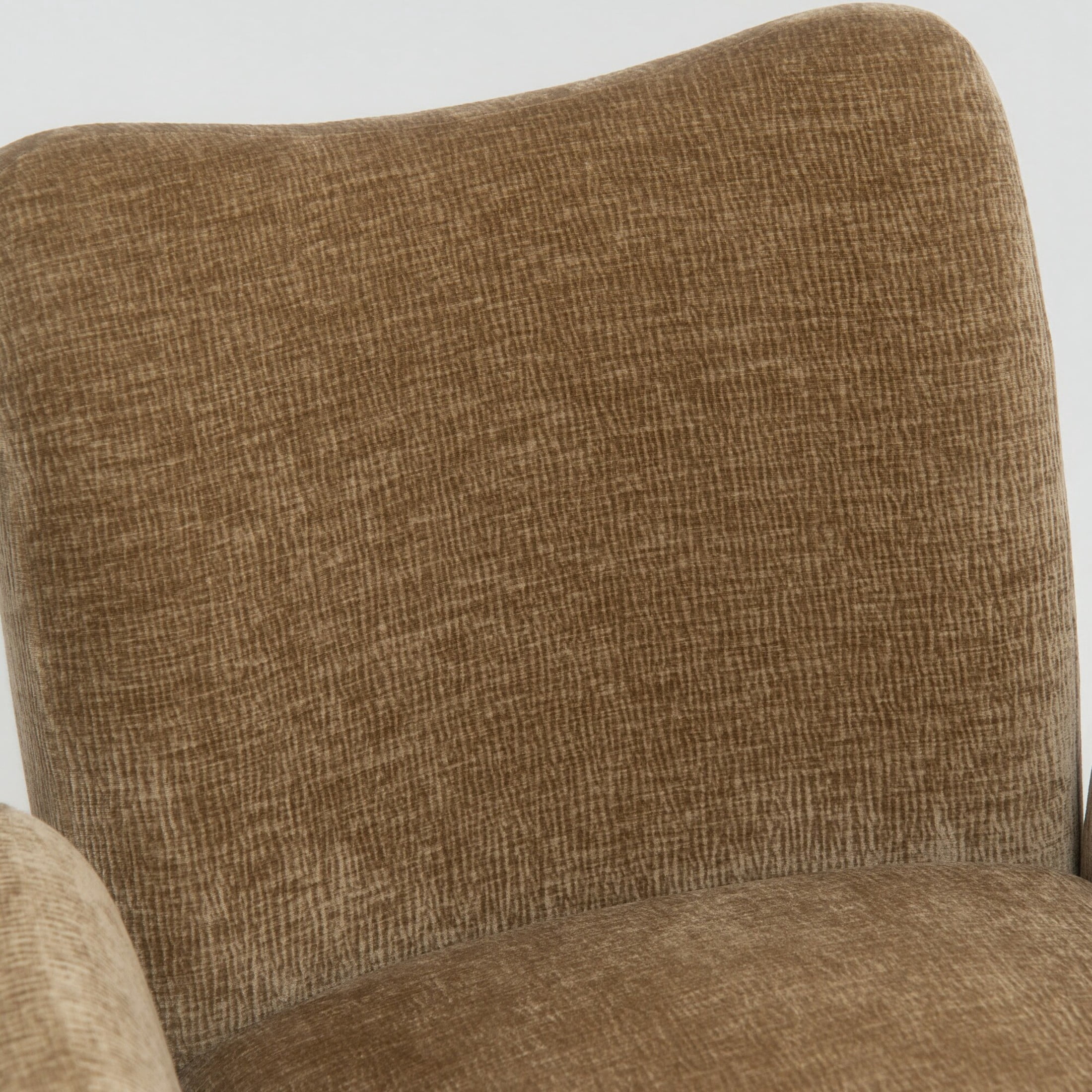 Noble House Gabryle 360° Swivel Accent Chair, Luxurious Chenille Upholstered Barrel Chair, Living Room, Camel