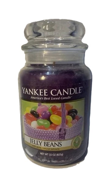 Yankee Candle Easter JELLY BEANS Large Classic Jar Candle 22oz