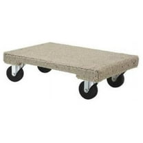 Vestil Manufacturing HDOSC-1624-12 16 x 24 in. Carpeted Hardwood Dolly - 1.2K lbs